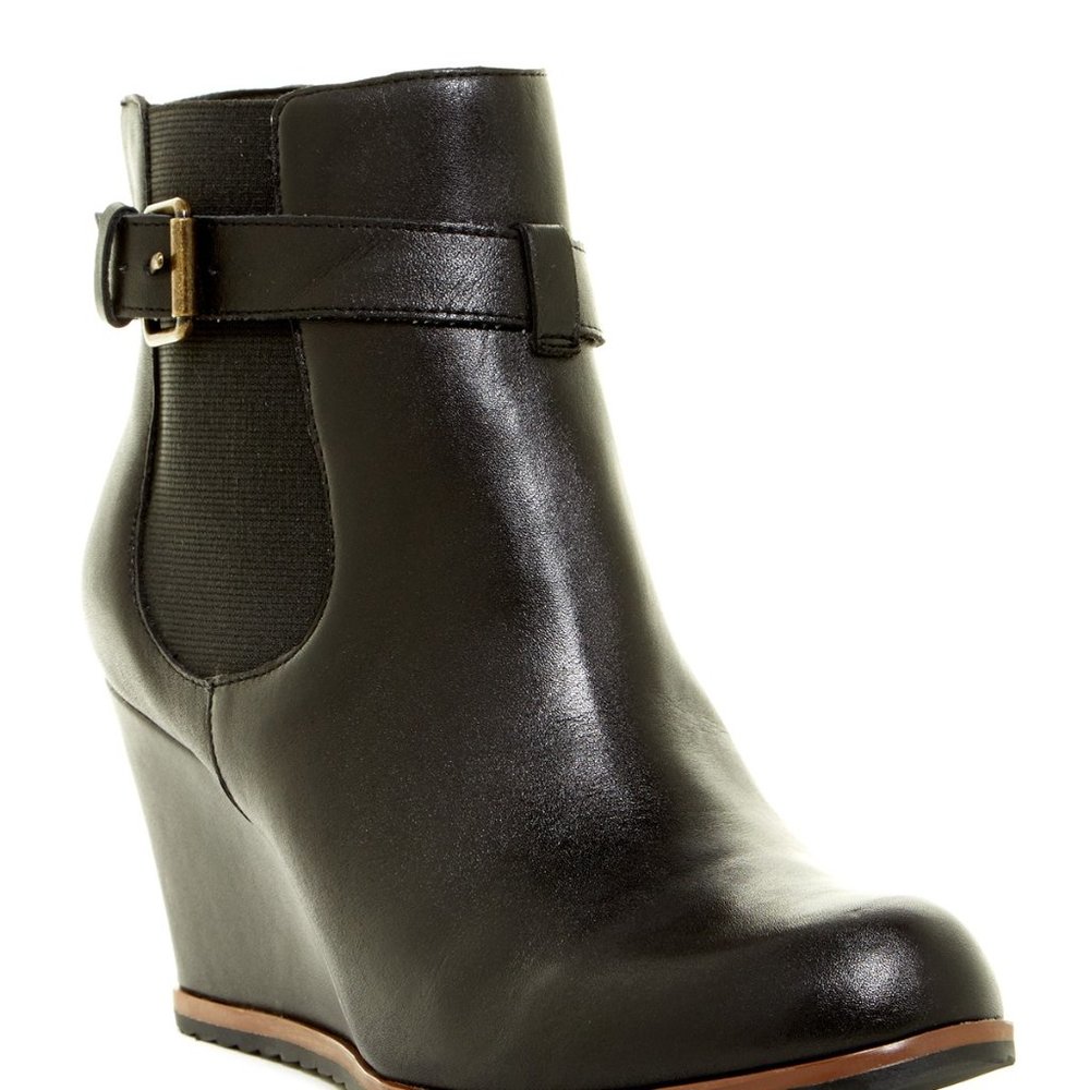 Women's 14th & Union Morghan Shoes Black Leather W